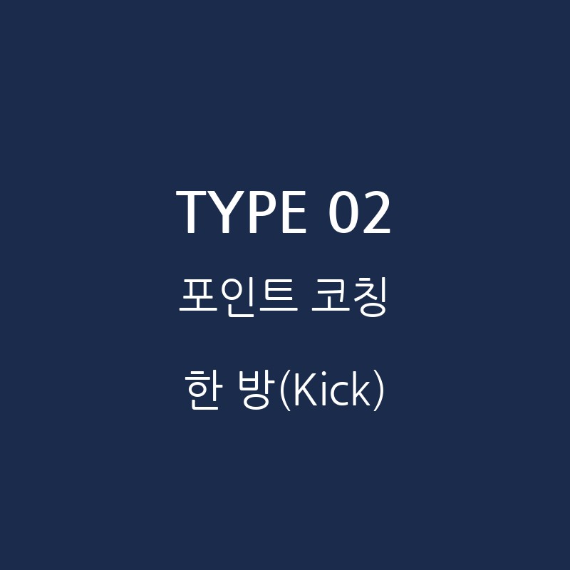 TYPE 02 - 포인트 코칭